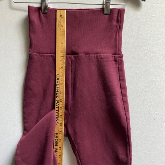 Brognano high waisted 100% cotton jogger lace leggings Sz XS - Picture 7 of 8